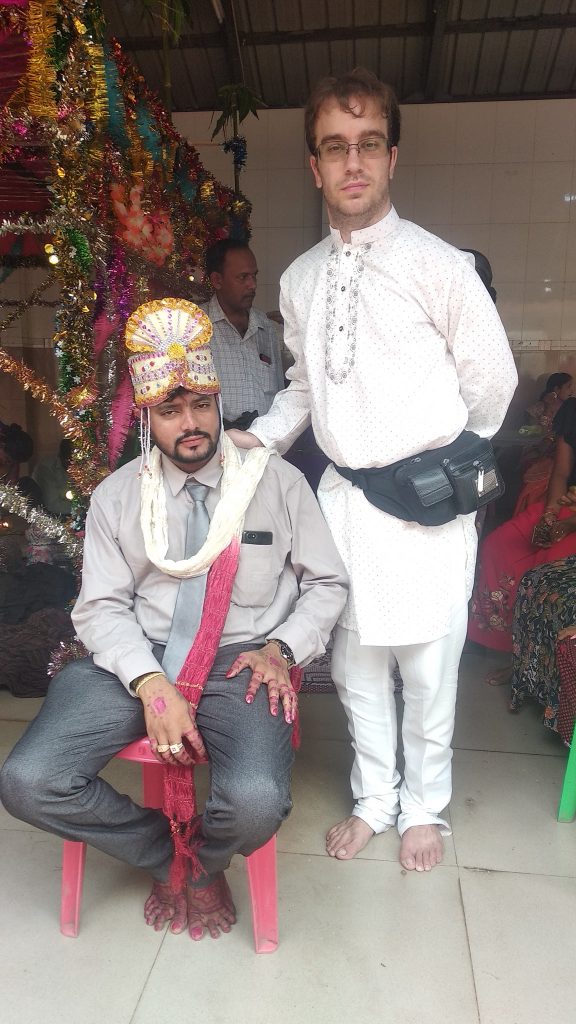 Sanjay and I at his wedding in 2019